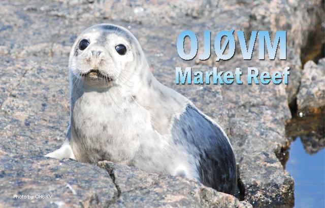 Market Reef OJ0VM QSL Market Reef OJ0VM QSL