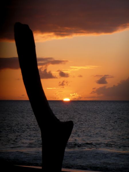 Montserrat Island VP2MRF Tourist attractions spot Sunset.