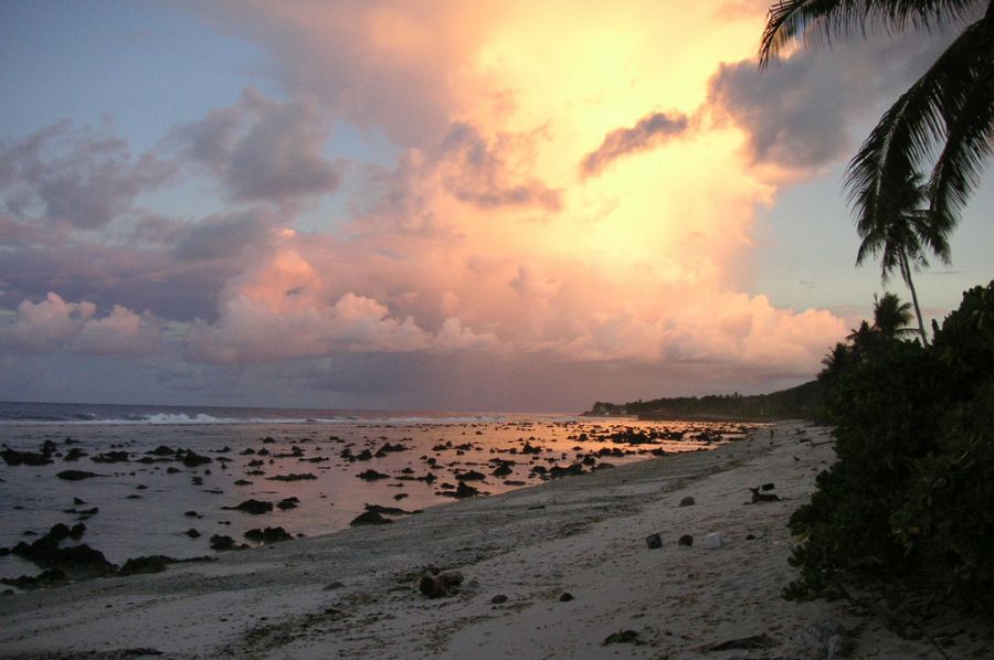 Nauru C21DA Sunset. Nauru C21DA Sunset.