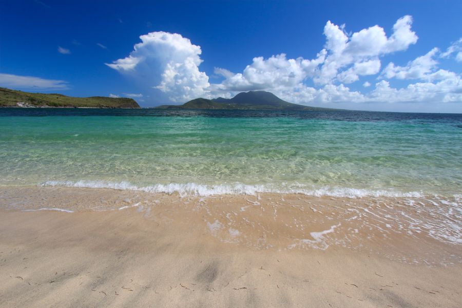 Saint Kitts Island V47DG Beautiful beach Saint Kitts Island V47DG Beautiful beach