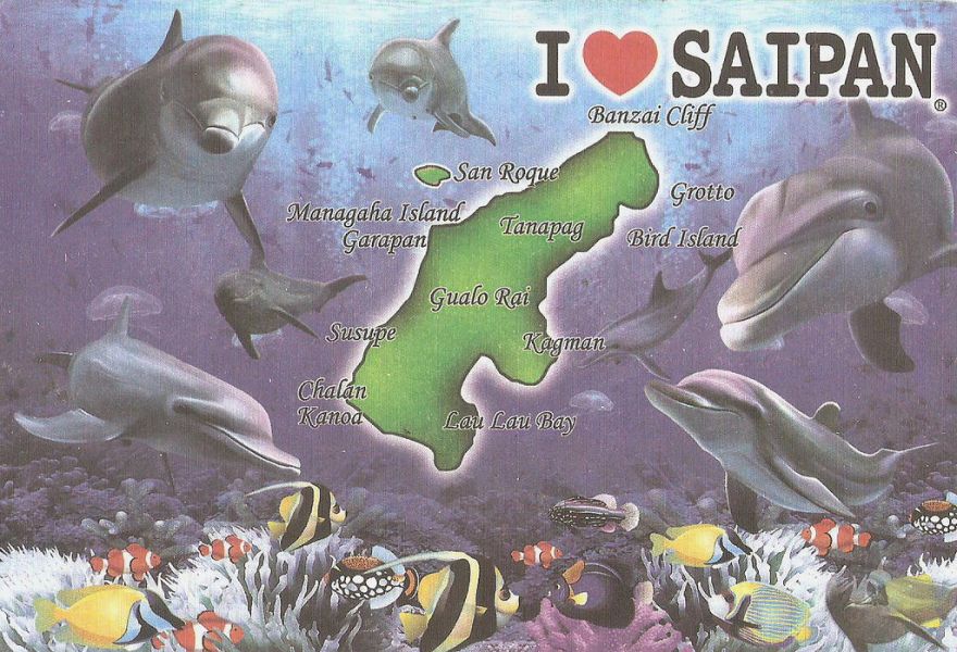 Saipan Tourist Map