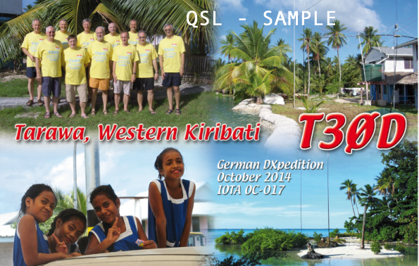 Tarawa Atoll T30D QSL 