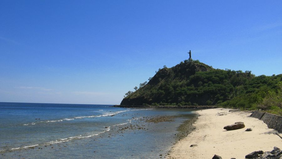 Timor Leste 4W/7K4QOK 4W/JQ2GYU 4W/JJ2VLY Cristo Rei Beach, Dili. Timor Leste 4W/7K4QOK 4W/JQ2GYU 4W/JJ2VLY Cristo Rei Beach, Dili.