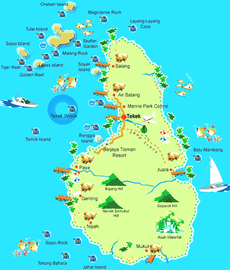 Tioman Island 9M2SE