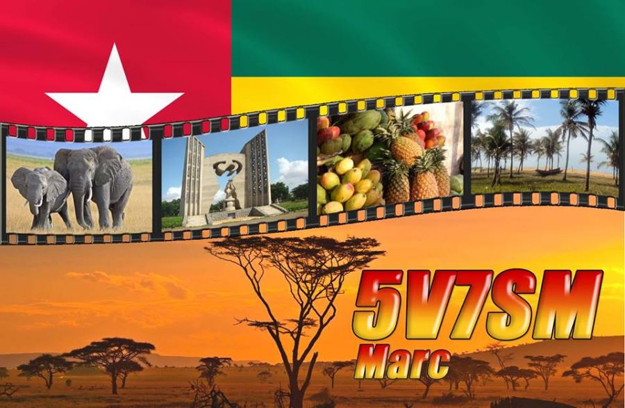Togo 5V7SM QSL