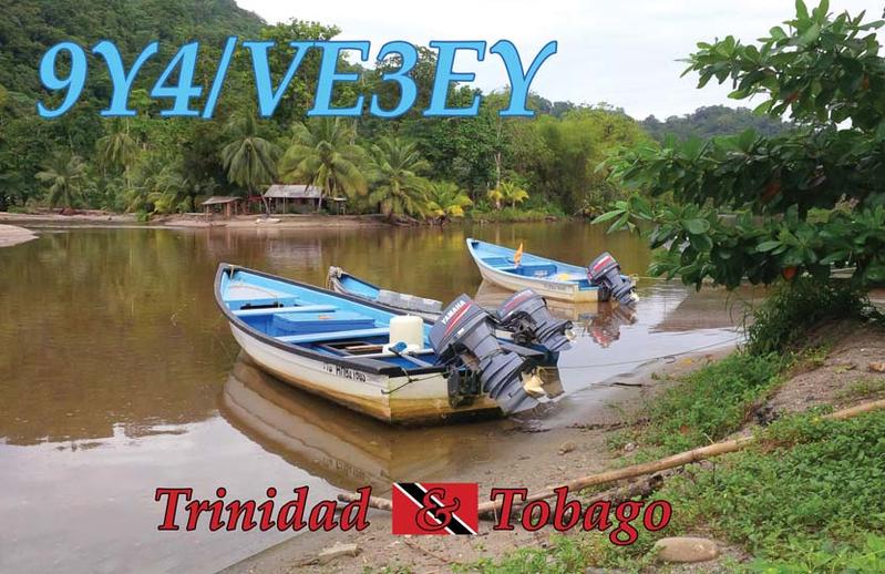 Тринидад и Тобаго 9Y4/VE3EY QSL