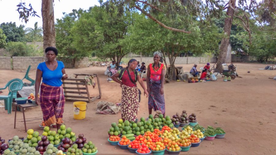 Мапуту Мозамбик Африканский базар Мапуту Мозамбик Африканский базар