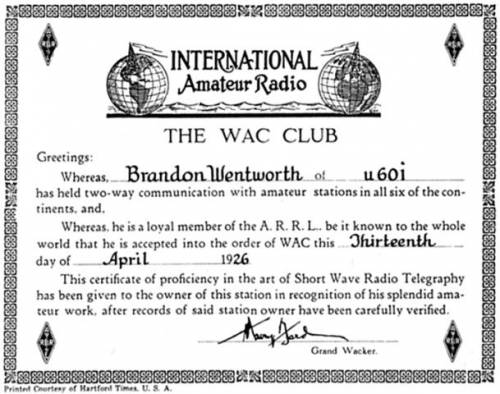 Диплом WAC Nr 1 Диплом WAC Nr 1