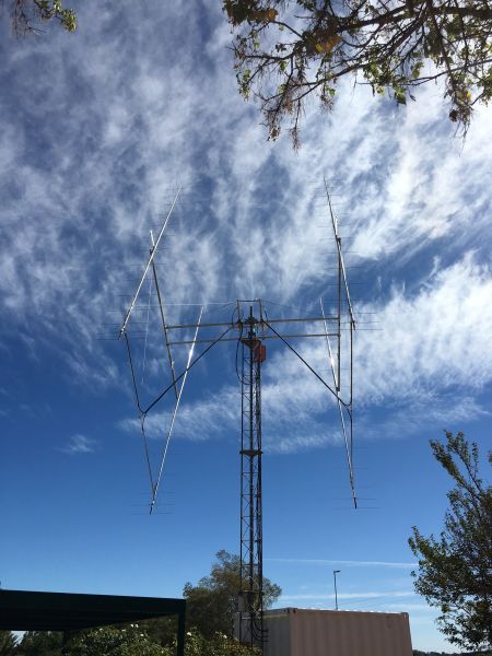 ZS4TX Bloemfontein South Africa EME Antennas photo ZS4TX Bloemfontein South Africa EME Antennas photo