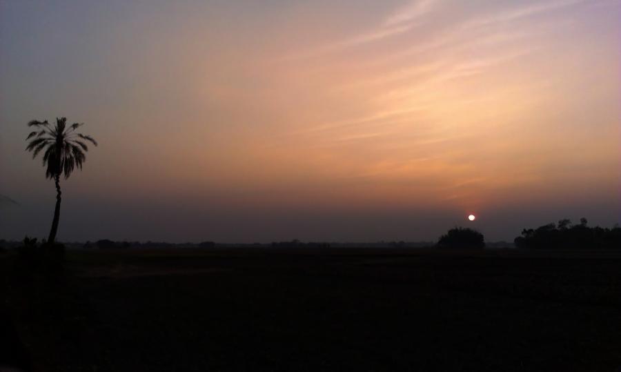 Bangladesh S21L DX News Sunset, Parshunam, Feni.