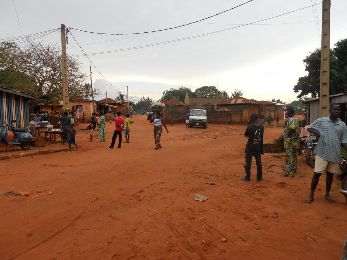 Деревня Йоруба, Бенин Деревня Йоруба, Бенин