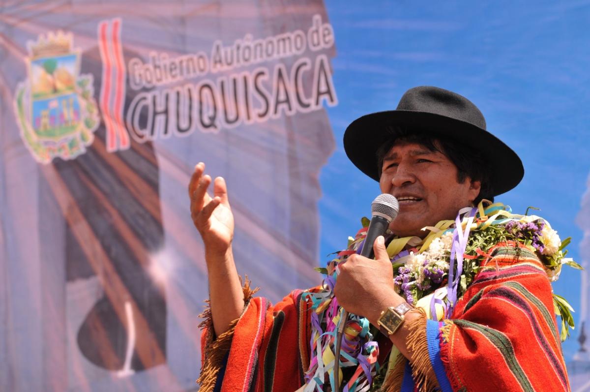 Эво Моралес, Боливия Эво Моралес, Боливия