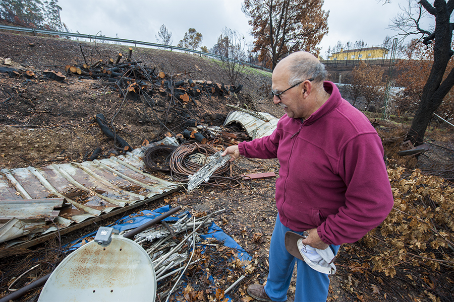 CT1DVV The fire was very intensive due to strong winds.