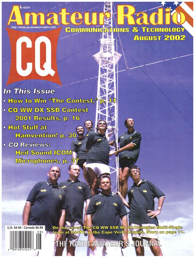 D44TC Team Sal Island Cabo Verde 2001 The whole team of D44TC after 2001 CQ WW SSB. Antonio, CT1DVV, first from the left in the bottom row. 