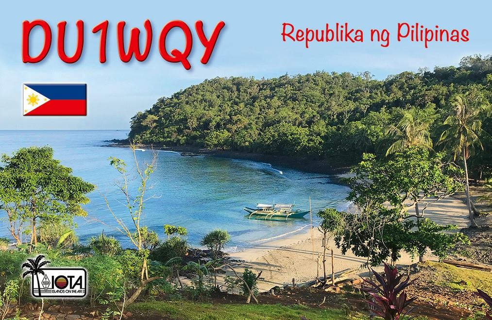 DU1WQY Philippines QSL
