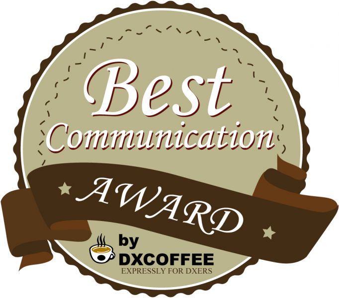 DX Coffee Best Communication Award  DX Coffee Best Communication Award