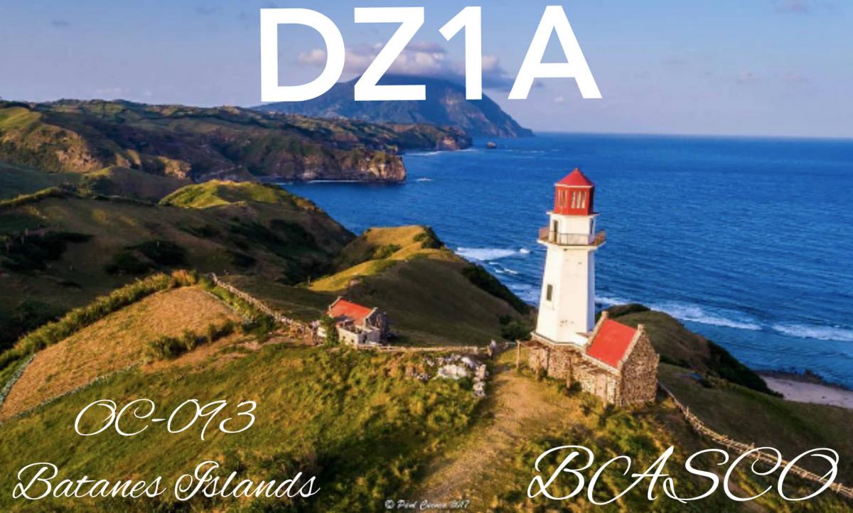 DZ1A/DU2 Остров Батанес QSL 