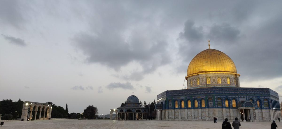 E44CC Al Aqsa Masjid, Palestine. Tourist attractions spot