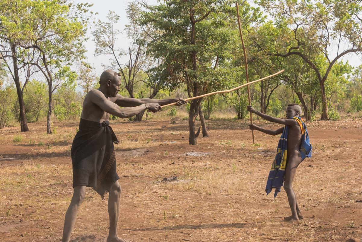 Деревня Мурси, Эфиопия Деревня Мурси, Эфиопия