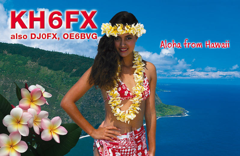   KH6FX QSL