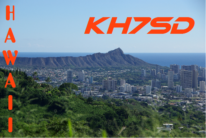   KH7SD QSL