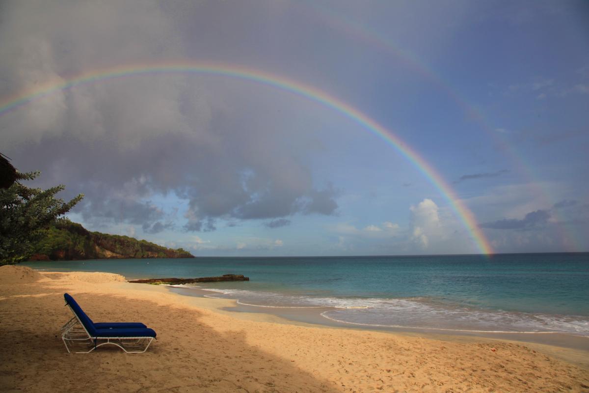 J3/G0VJG Grand Anse Beach, Grenada Island.  J3/G0VJG Grand Anse Beach, Grenada Island.