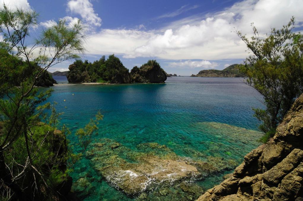 JD1BQA Miyanohama Beach, Chichijima, Ogasawara Bonin Islands, Japan. Tourist attractions spot JD1BQA Miyanohama Beach, Chichijima, Ogasawara Bonin Islands, Japan. Tourist attractions spot