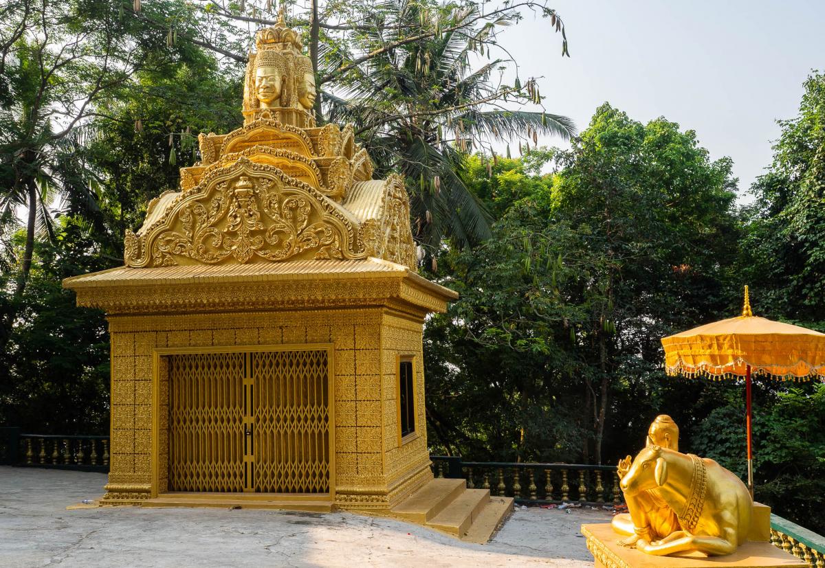 Храм Ват Леу, Сиануквиль, Камбоджа Храм Ват Леу, Сиануквиль, Камбоджа