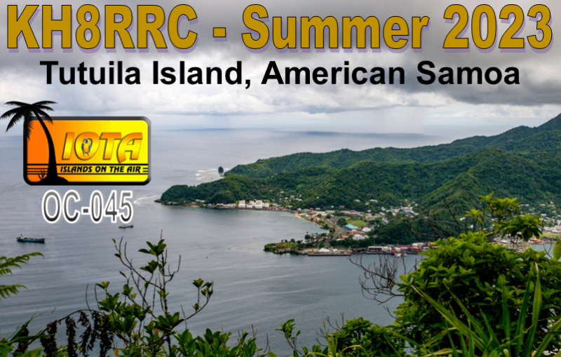 KH8RRC Tutuila Island, American Samoa DX News KH8RRC Tutuila Island, American Samoa DX News
