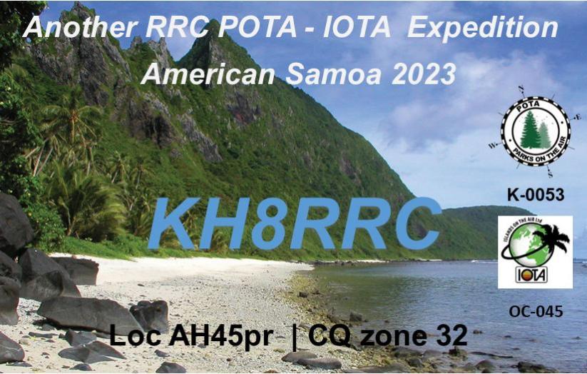 KH8RRC Tutuila Island, American Samoa KH8RRC Tutuila Island, American Samoa