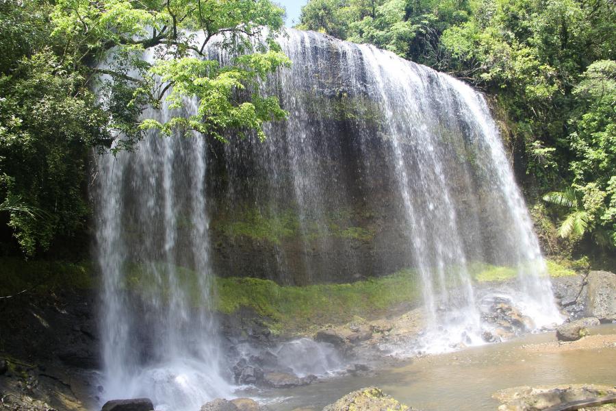 Koror Island T8KA Tourist attractions spot Palau Waterfall