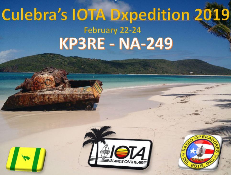 KP3RE Culebra Island IOTA Expedition Logo KP3RE Culebra Island IOTA Expedition Logo