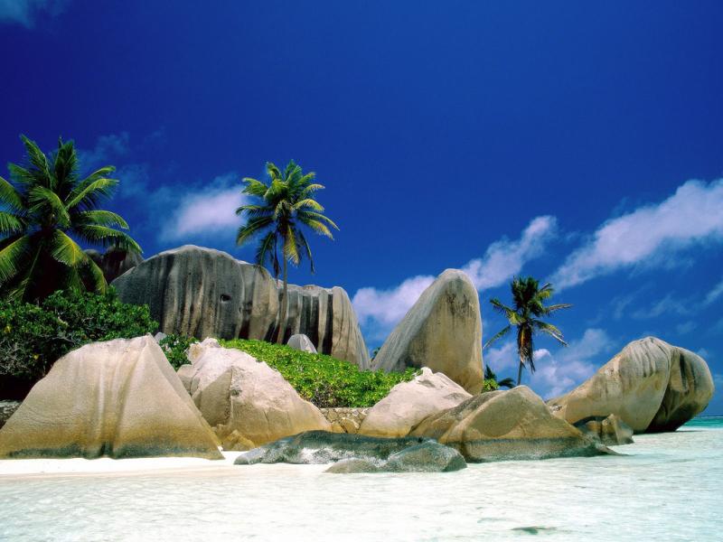La Digue Island S79H Tourist attractions spot Seychelles