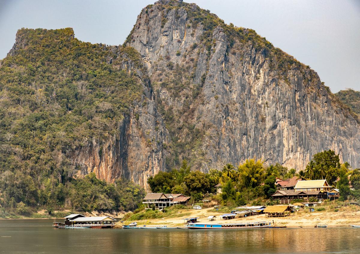 Река Меконг, Лаос Река Меконг, Лаос