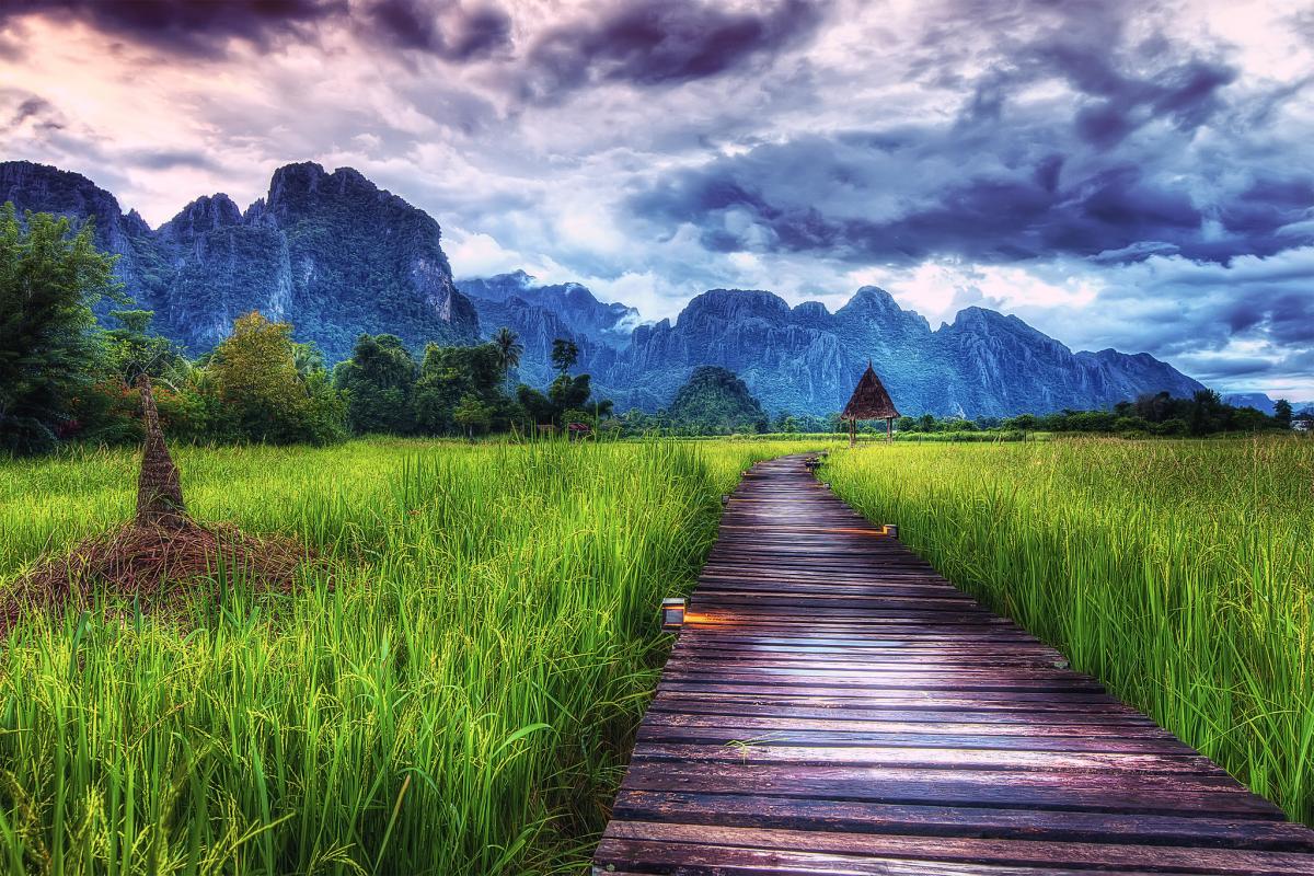 Ванг Вьенг, Лаос DX Ванг Вьенг, Лаос DX