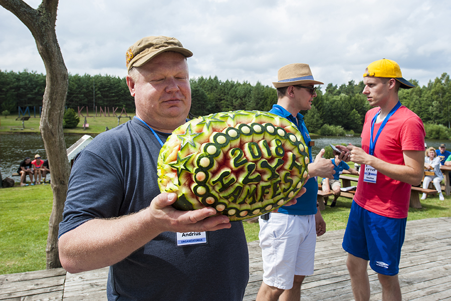 Lithuanian Hamfest 2018 Andrius LY3AB