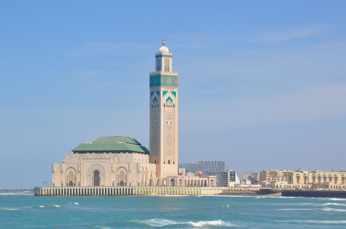 Мечеть Хассана II, Касабланка, Марокко Мечеть Хассана II, Касабланка, Марокко