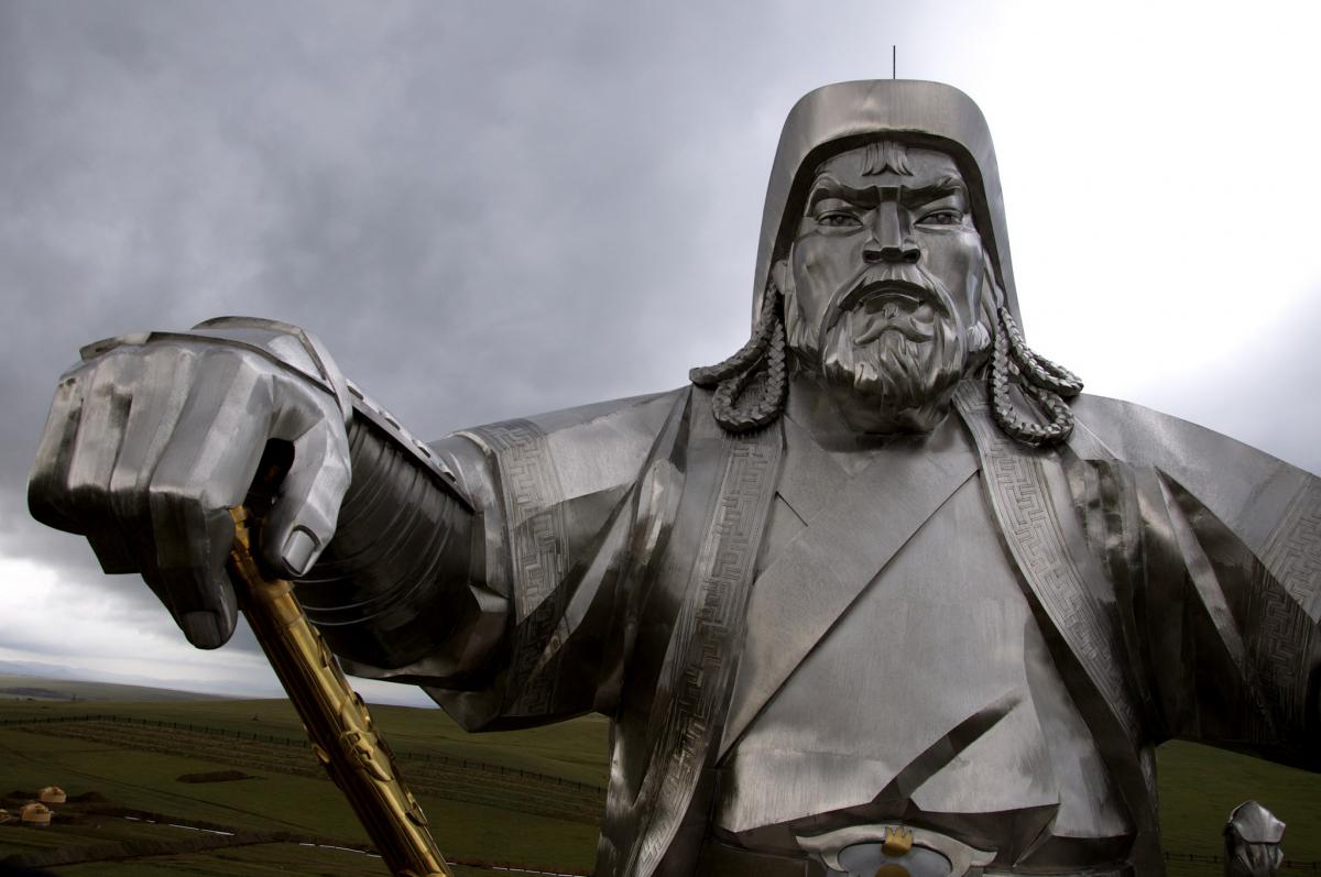 Mongolia JT5KK Genghis Khan Monument
