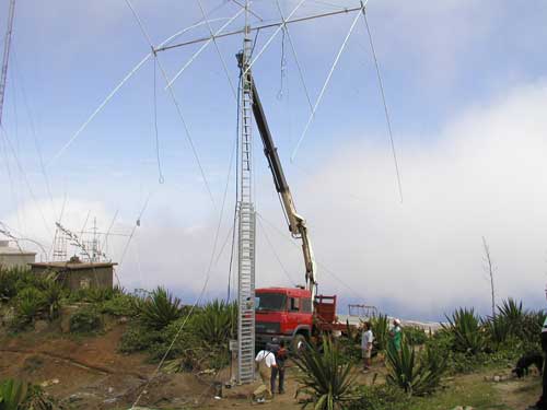 Монте Верде Подъем первой антенны Монте Верде Подъем первой антенны