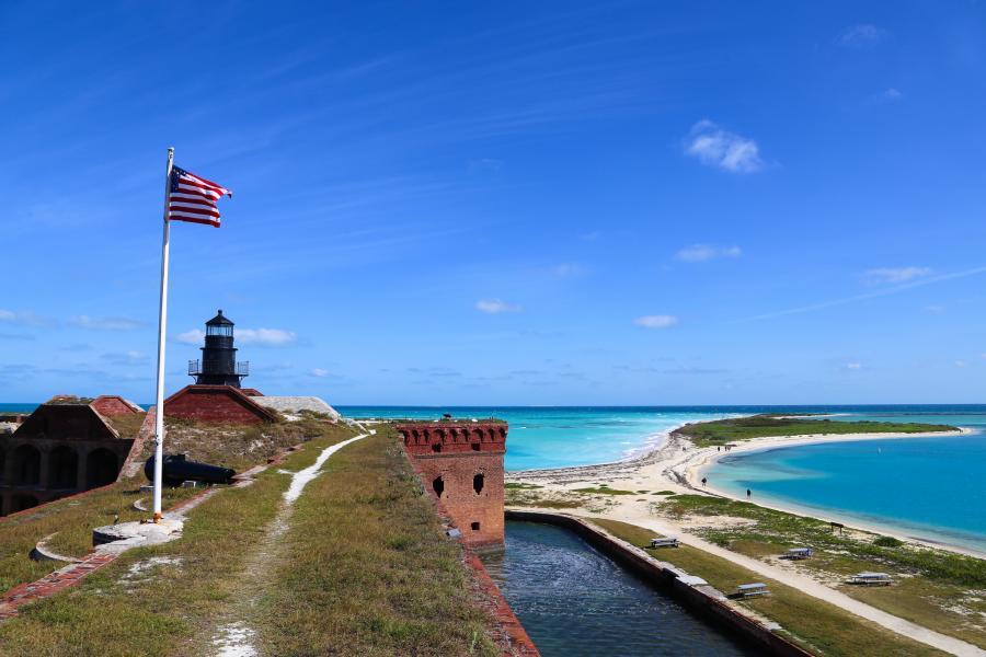 Dry Tortugas Islands N4T Fort Jefferson, Dry Tortugas National Park.