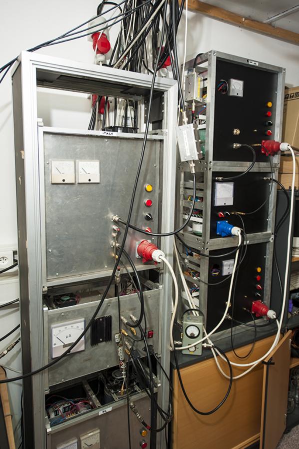 OL3Z Contest Station Power Amplifiers with power supplies Miroslav OK1VUM design