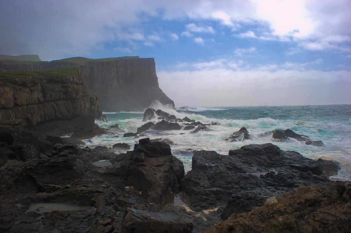 OY/DF8AN Faroe Islands Tourist attractions spot OY/DF8AN Faroe Islands Tourist attractions spot