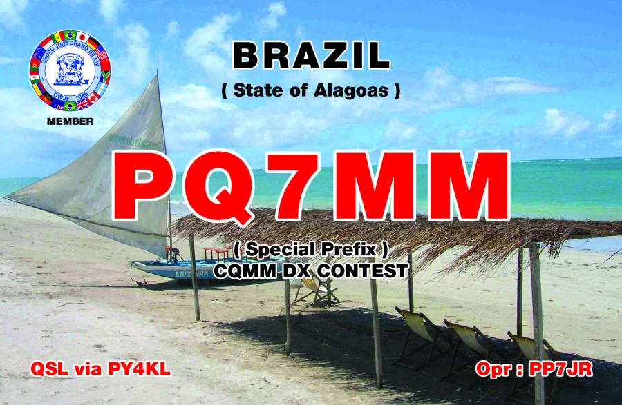 Бразилия PQ7MM QSL