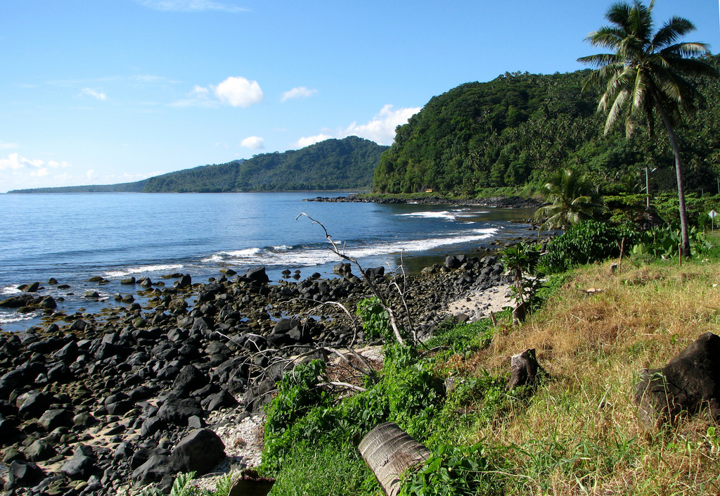 Samoa 5W0RA Tourist attractions spot Cape Utumauu