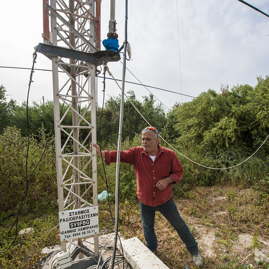 SV9FBG Crete Island 15m tower SV9FBG Crete Island 15m tower