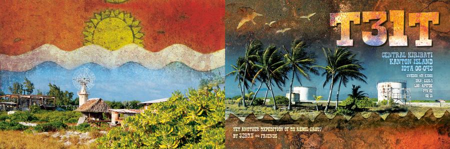 T31T Kanton Island DX Pedition QSL 2
