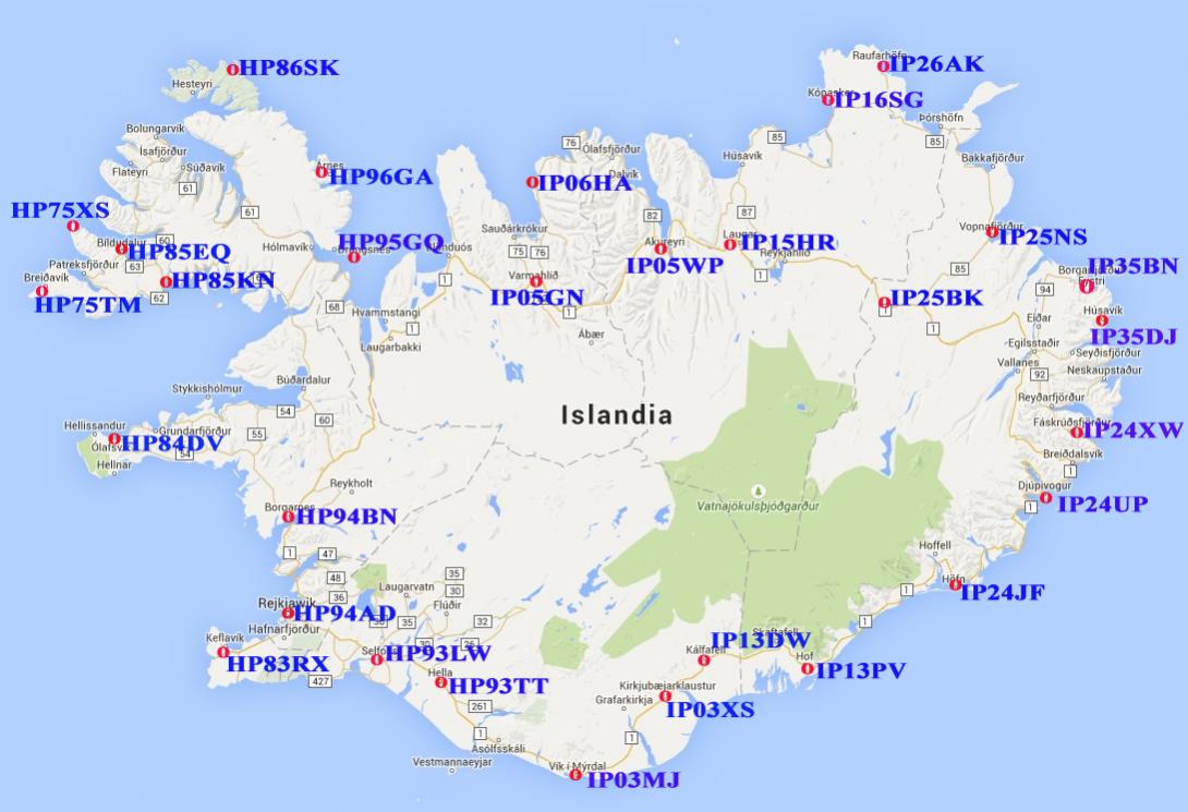 TF/SP7VC TF/SQ7OYL Исландия QTH локатор TF/SP7VC TF/SQ7OYL Исландия QTH локатор