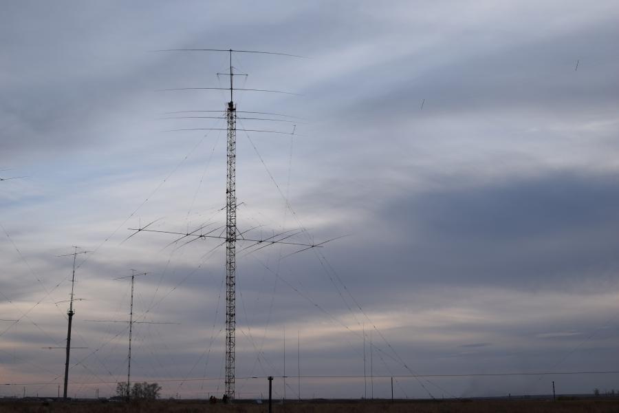 Казахстан UP2L Антенны 40м Казахстан UP2L Антенны 40м