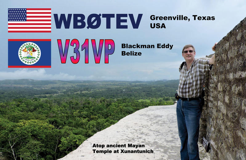 Белиз V31VP QSL