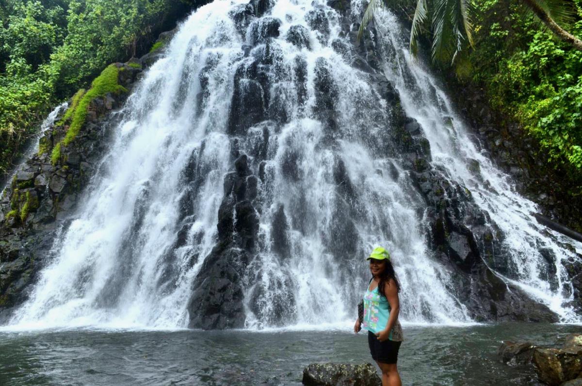 V63AR Kepirohi Waterfalls, Pohnpei Island, Micronesia. DX News